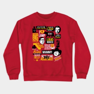 Anchorman Quotes | Red Crewneck Sweatshirt